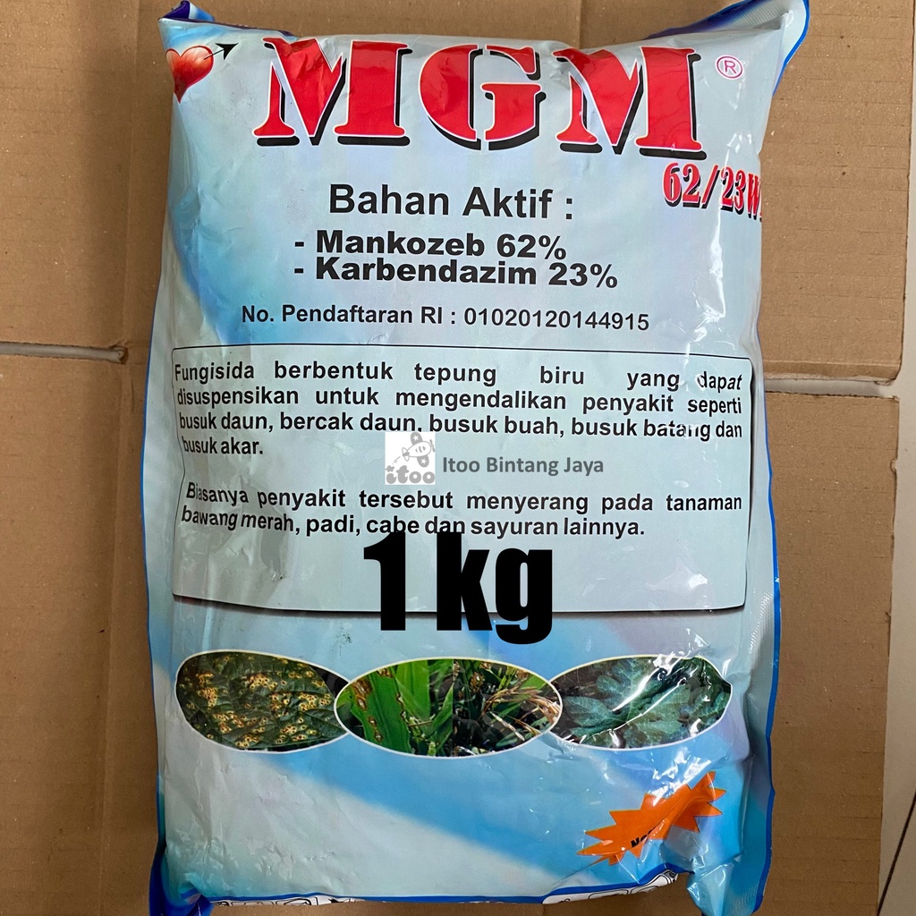 Fungisida Kontak Sistemik MGM Mankozeb Karbendazim 85 WP 1 kg