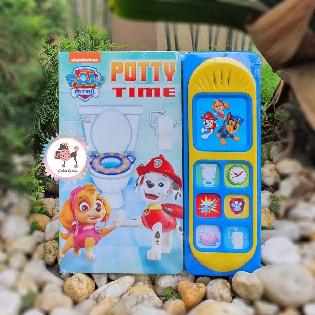 Paw Patrol Potty Time Sound Book