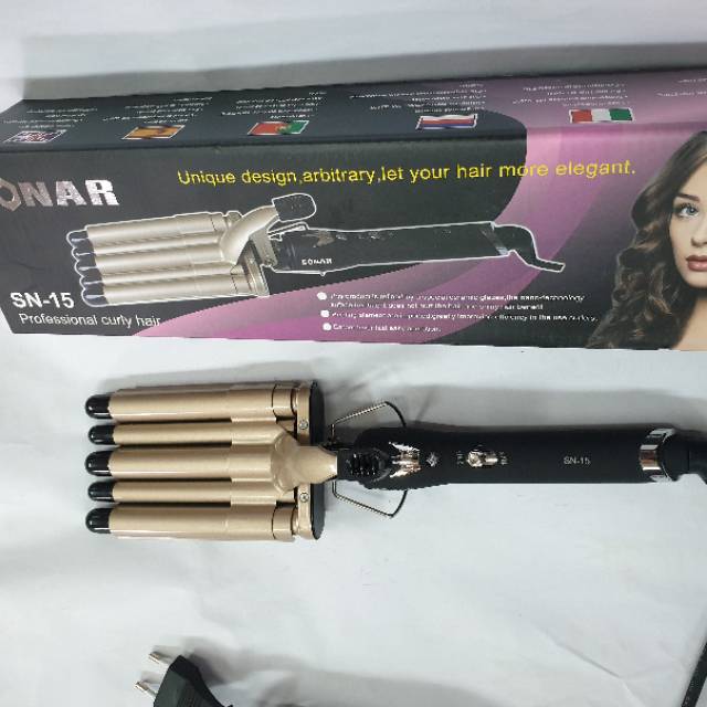 CATOK CURLY KERITING CATOKAN SONAR SN-15,ALAT CATOK RAMBUT YANG MURAH