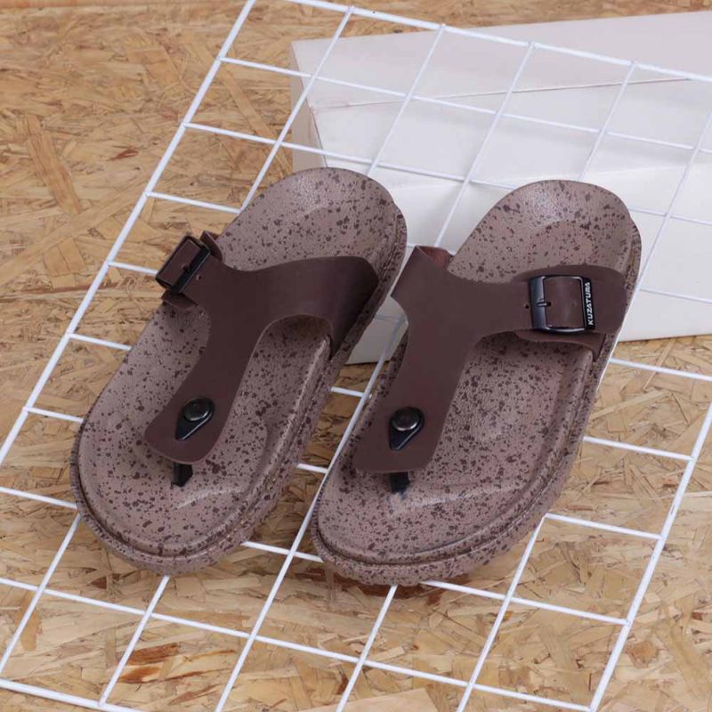 Bos - New Sandal Casual Pria Sendal Jepit Premium Original Best Lokal Produk