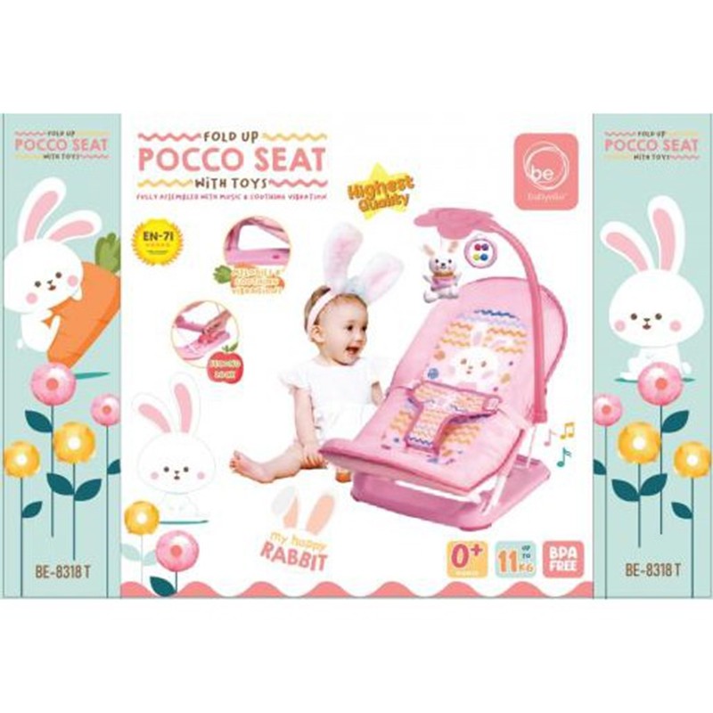 Fold Up Infant Seat Babyelle POCCO Seat Baby Bouncer Kursi Bayi Lipat