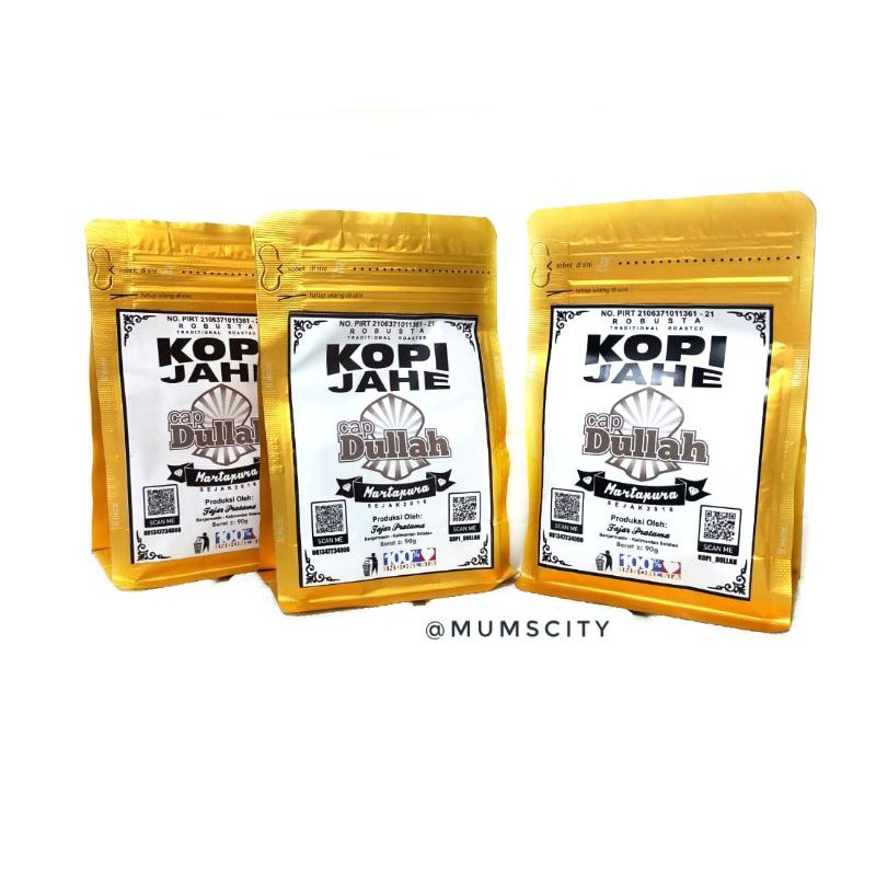 

Kopi Jahe Cap Dullah - Kemasan Kecil