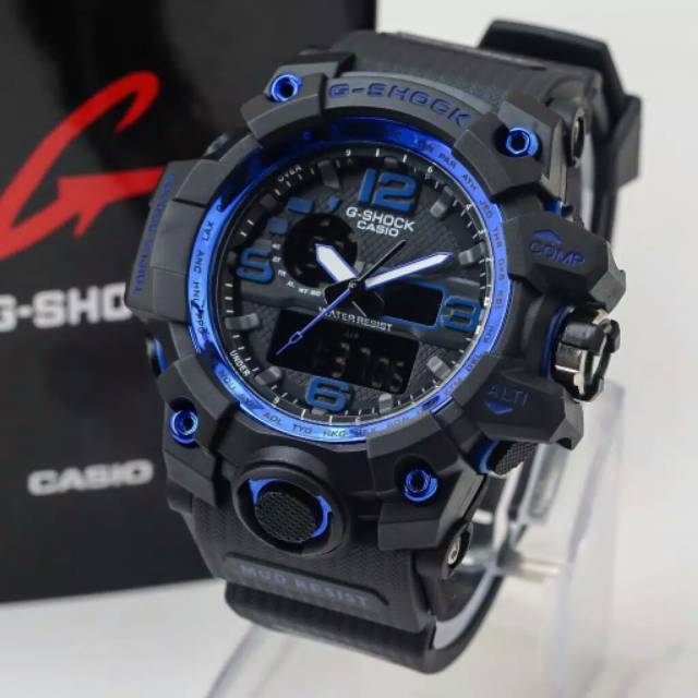 G SHOCK CASIO SPORT PRIA DUAL TIME SEMUA FITUR AKTIF DAN TAHAN AIR