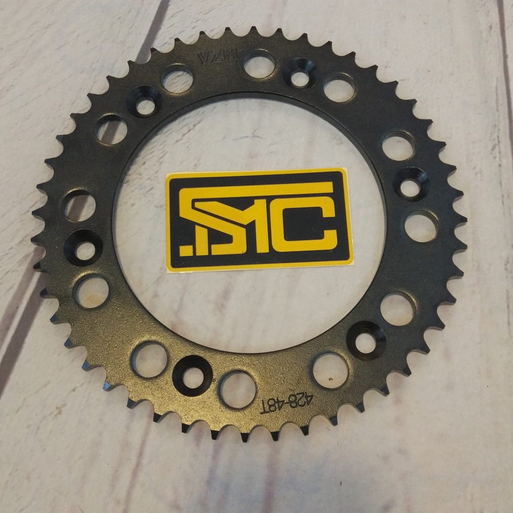 Gir Belakang / Real Sprocket Honda CRF 150 48T Hitam VZM-1