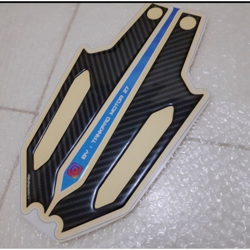 stiker footstep pijakan kaki Honda ADV 160 ADV 150 carbon resin premium