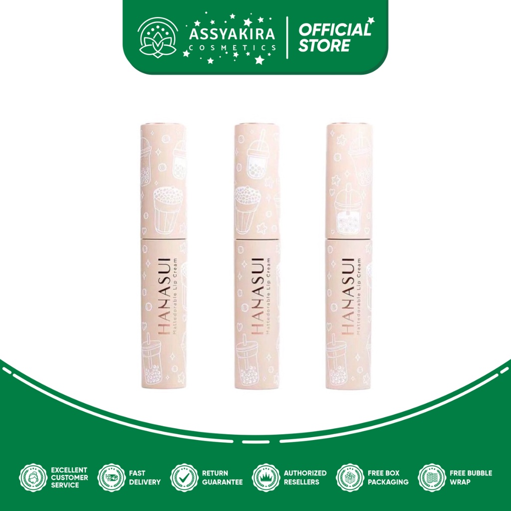 Hanasui Mattedorable Lip Cream | Hanasui Boba Edition Lip Cream