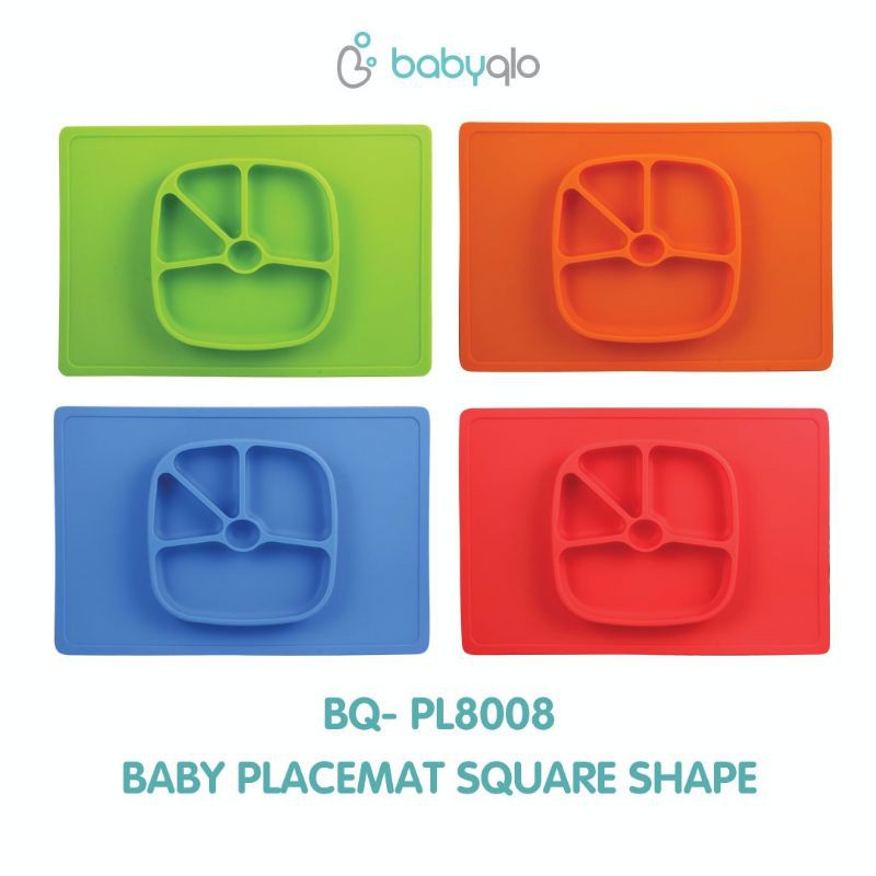 Babyqlo Baby Placemat Big Size - BQ-PL8008 Alas dan Piring makan