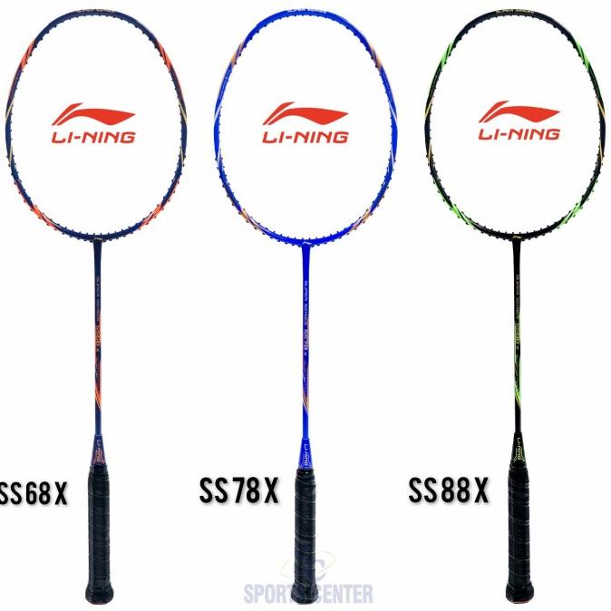 HARGA TERBAIK New Limited X Series Raket Badminton Lining Super Series SS 98 X White