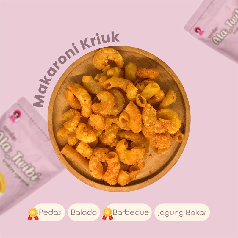 

Makaroni ala_twibi 1kg | Cemilan pedas nikmat