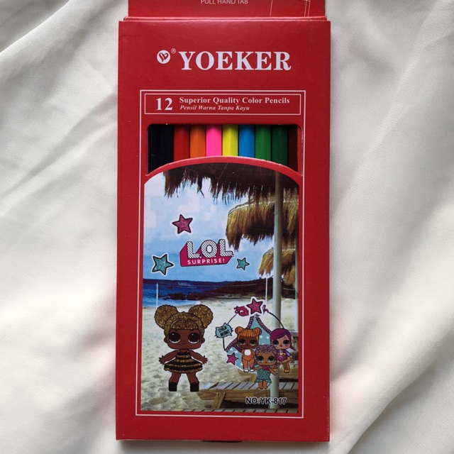 

Pensil warna YOEKER 12 warna