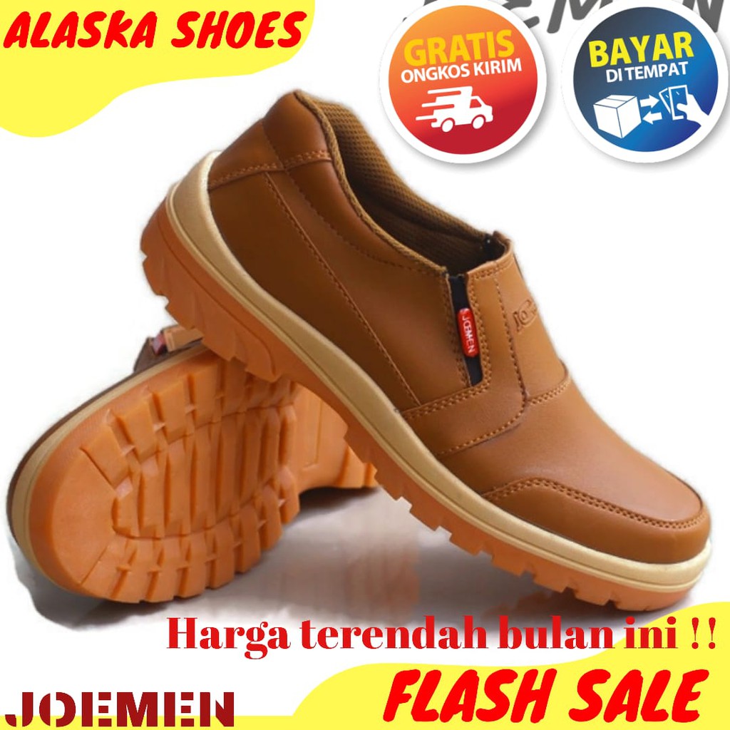  Sepatu KULIT JOEMEN  J 40 KASUAL OUTDOOR HIKING High 