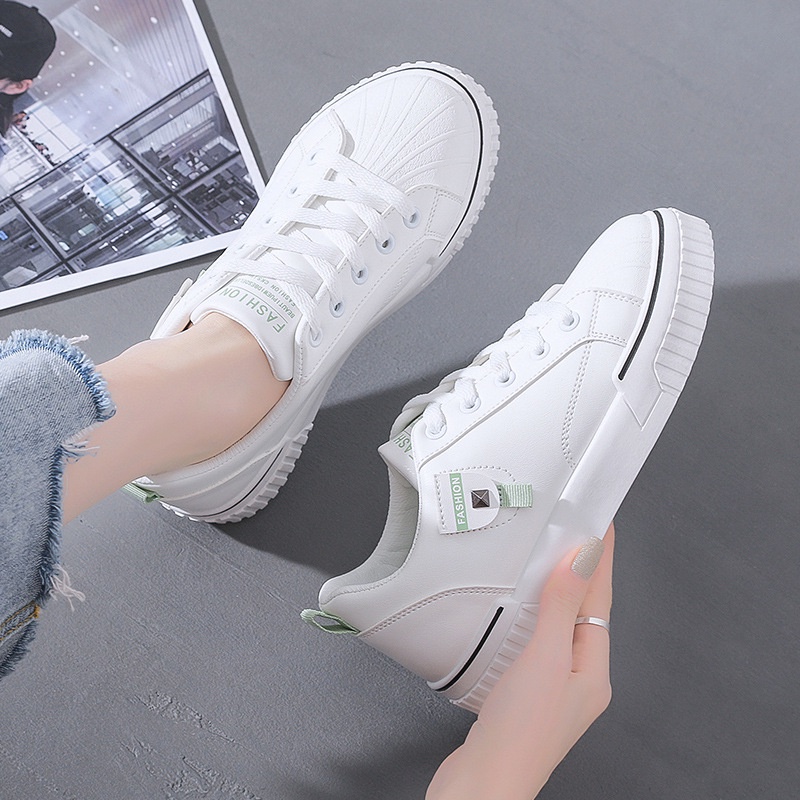 TBIG [COD] Sepatu Sekolah Sneakers Import Shoes FAST2FAST Wanita Sepatu Korea Style Sekolah Kuliah