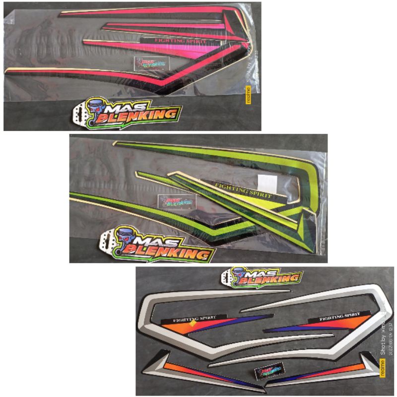 Lis / striping/ stiker Yamaha RX king RX-KING tahun 2001 . bukan original ya.