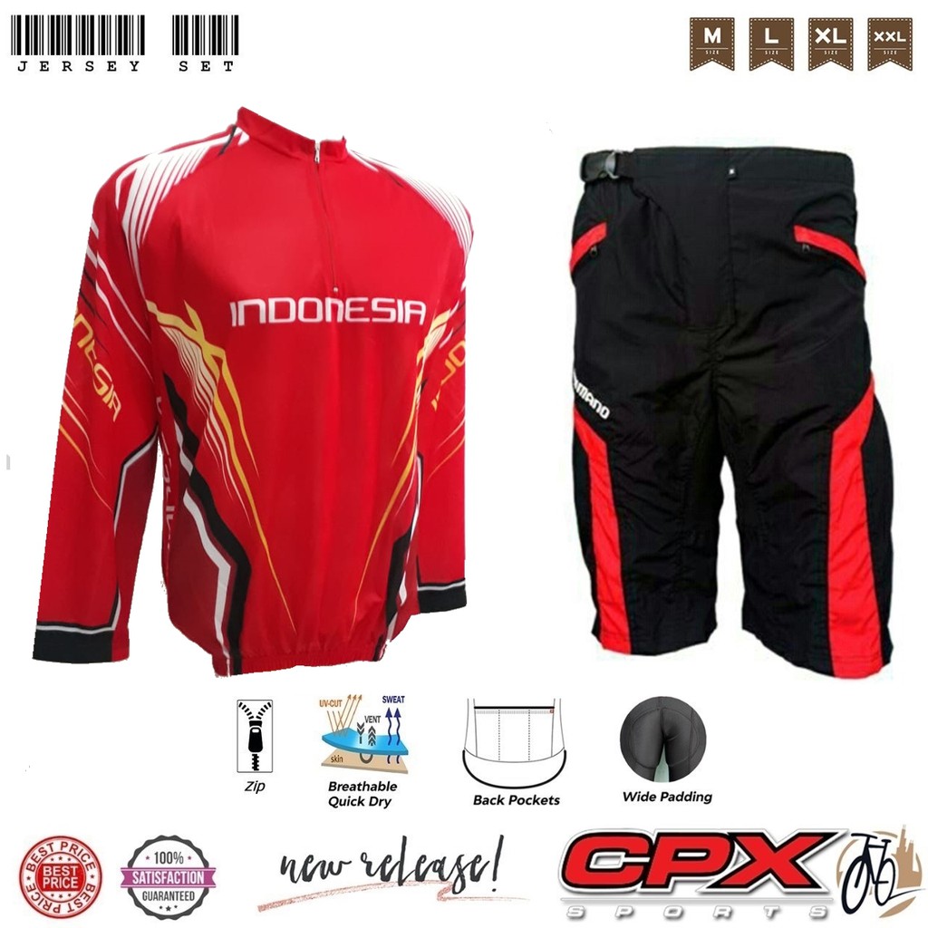  Jersey  Sepeda  Road Bike  Exclusive Shopee  Indonesia