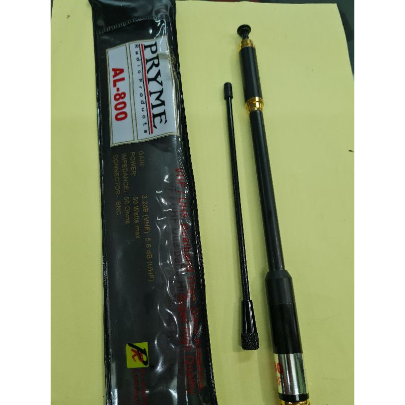 ANTENA AL800 BNC HT DUALBAND ANTENNA HT DUA BAND V80 V86 V85 DJ 195 DJ 196