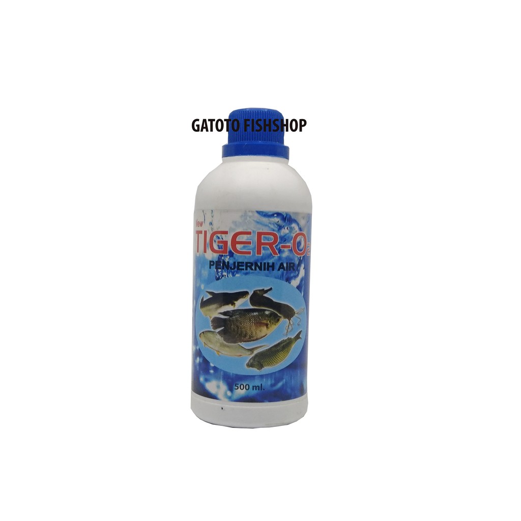 Tiger O2 500ML Penjernih Air Kolam Ikan