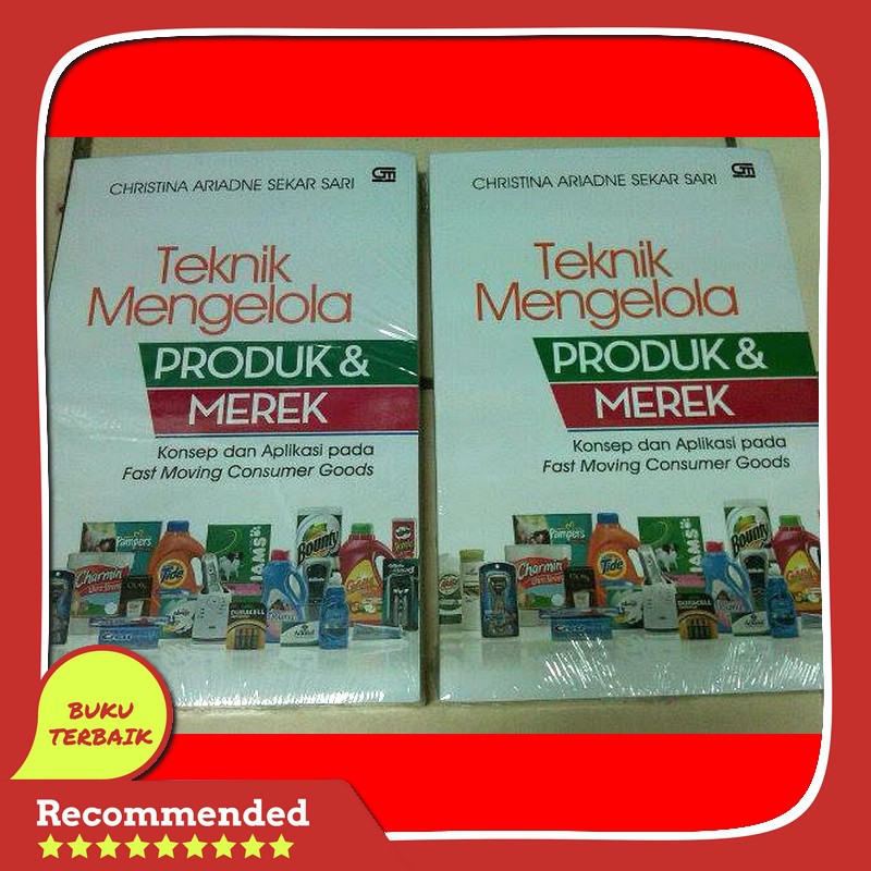 jual buku teknik mengelola produk dan merek - christina ariadne sekar sari ori original asli murah