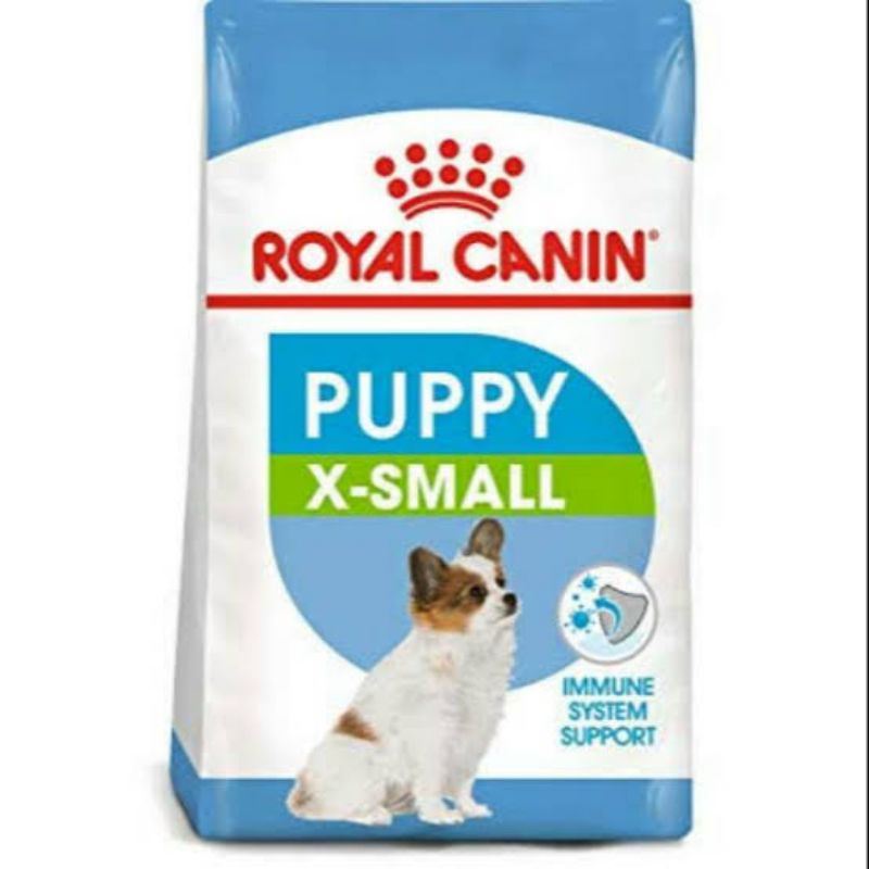 Makanan Anjing Royal canin Xsmall puppy 500gr dan 1kg. repack