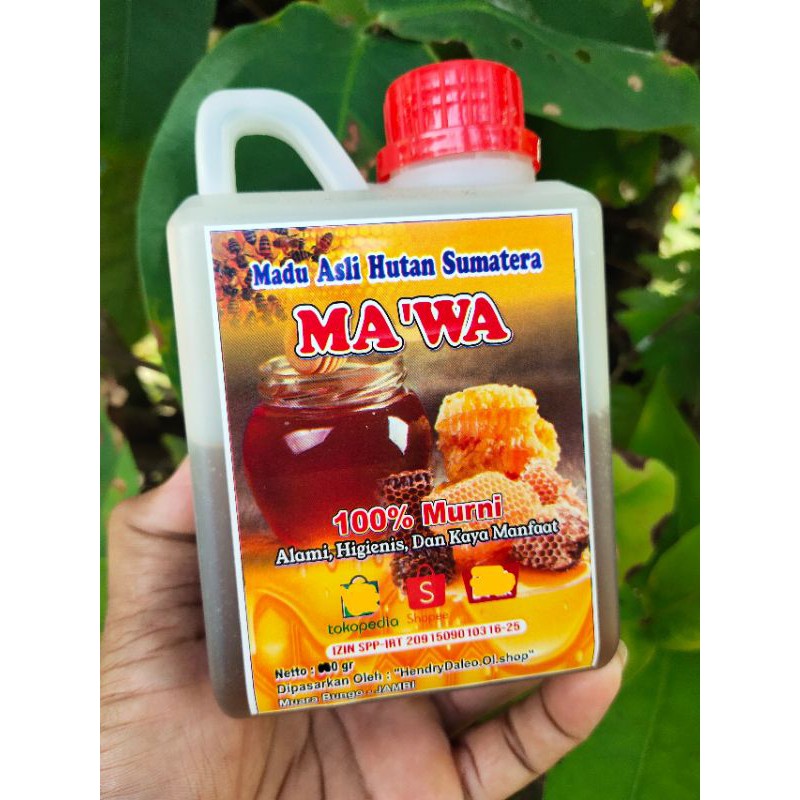 

MADU ASLI HUTAN JAMBI MA'WA 500gram