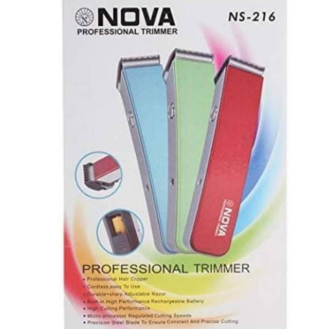 Alat cukur Nova NS216 cukur jenggot / cukur kumis / hair clipper