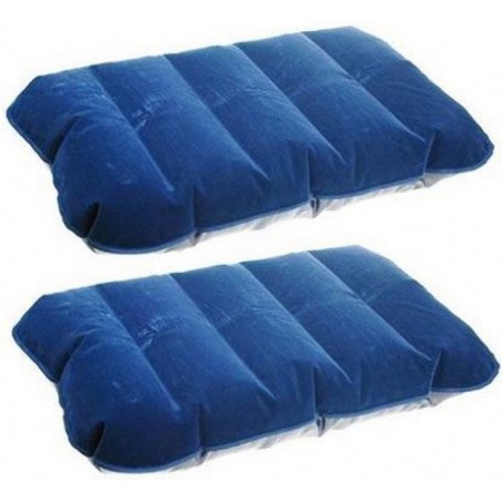 Bantal Angin Inflatable PVC Neck Pillow High Rest - H0T019