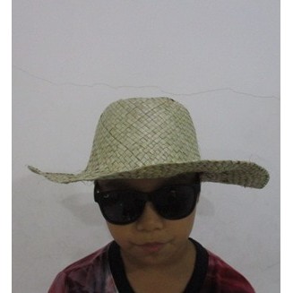 Topi Cowboy Koboy Koboi Daun Pandan( Topi Bercocok Tanam )***