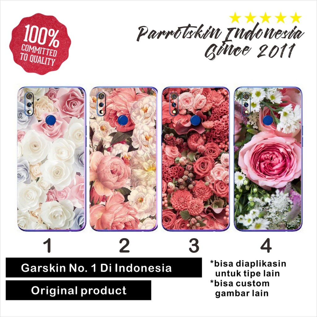 Garskin skin Realme 2 3 5 pro c1 c2 X XT X2 pro ROSE anti gores back