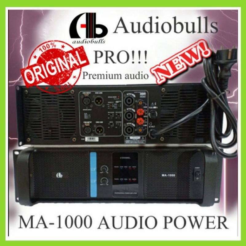 Power AB Audiobulls MA-1000 Power AB Audiobulls Premium Original