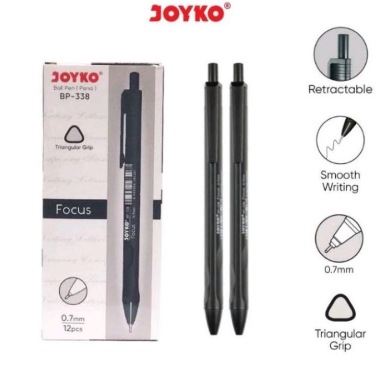 

(T8R1).. Pulpen Joyko Bp-338 Vocus ( 12 pcs ) //Paling@popular
