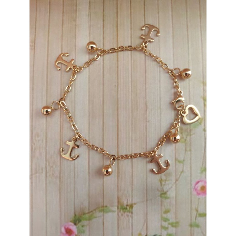 Gelang Tangan dan Kaki Titanium Gelang Cewek Import35