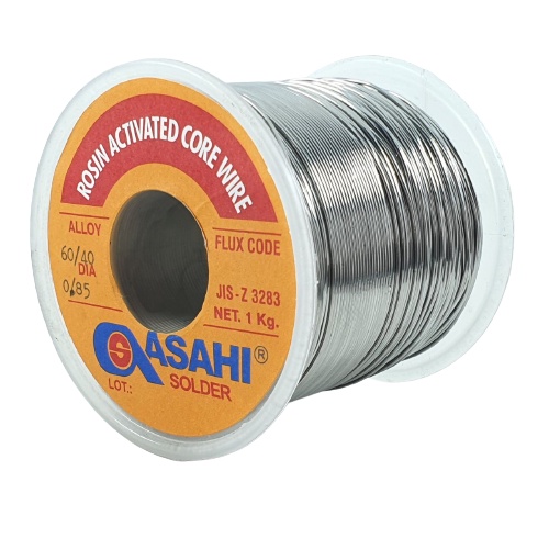 Timah Solder Asahi 0.85mm 1kg Timah Gulung 0.85 mm 1 kg Grade 60% Alloy