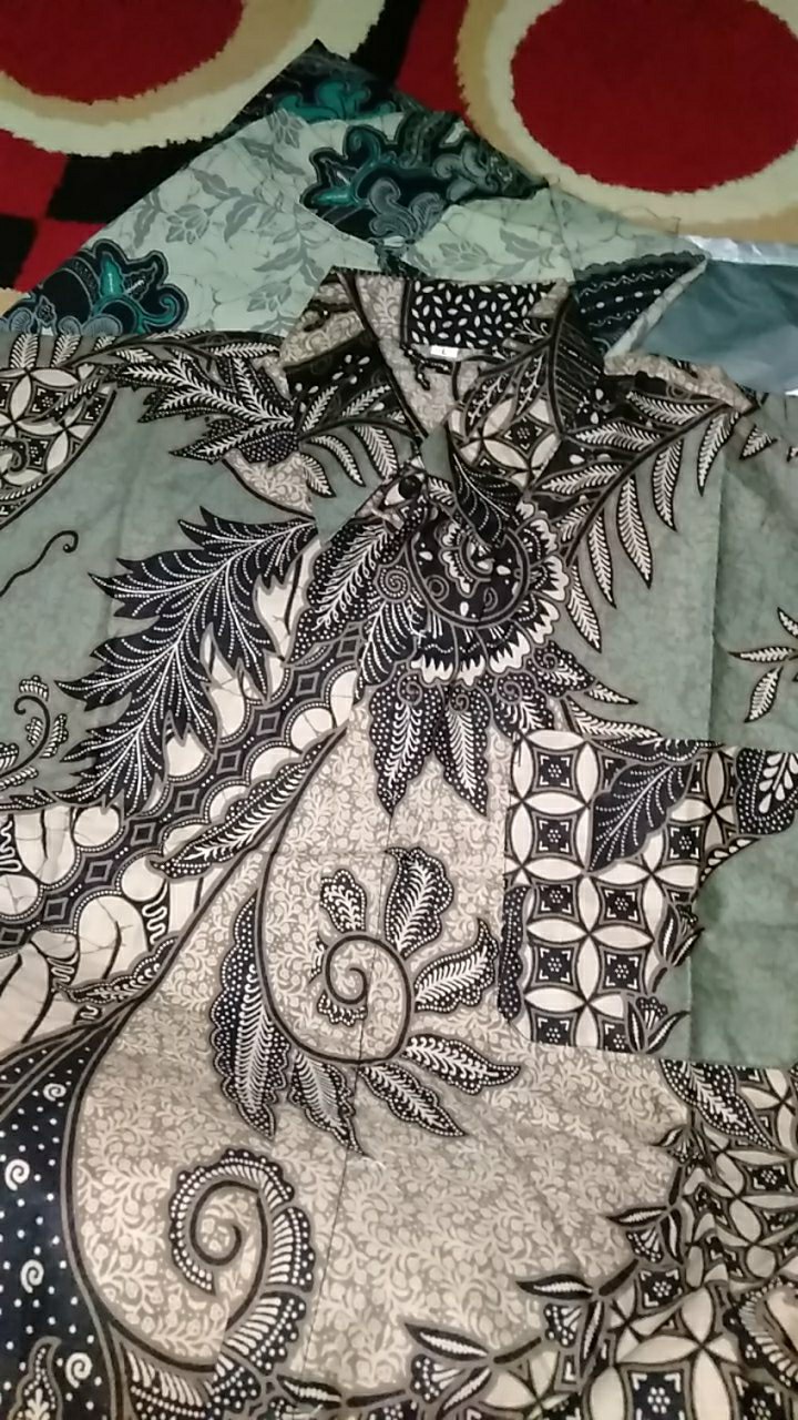 Kemeja Batik Pria Lengan Pendek Size M L Xl Xxl Katun Batik Halus Seragam Kantor Seragam Batik