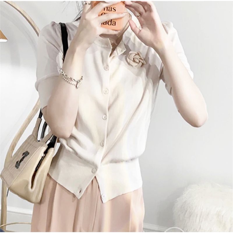 BAJU KOREA STYLE CASUAL / FPFC GLOXINIA KNIT IMPORT