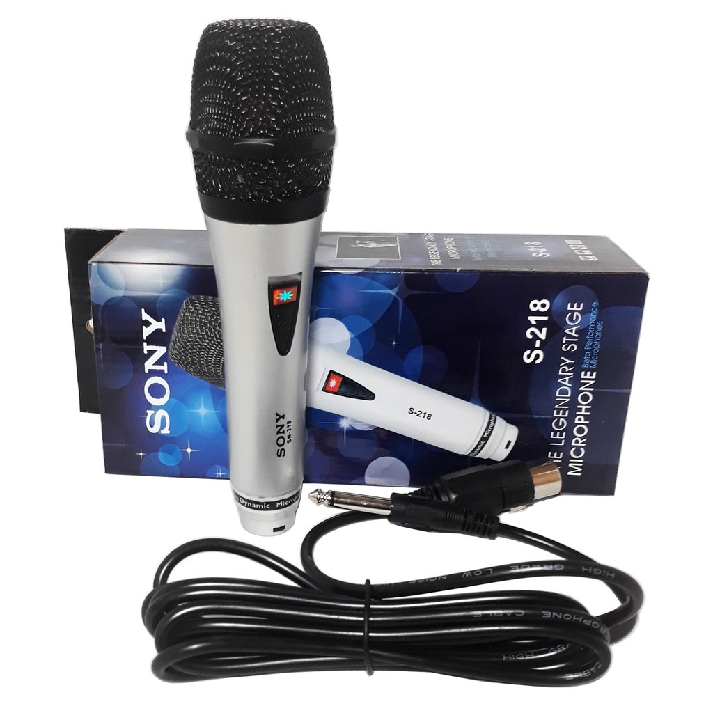 Microphone Sony SN 218 Mik/Mikropon/Mic Kabel