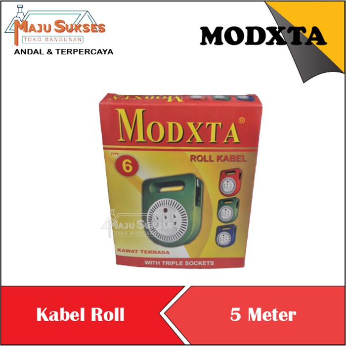 Kabel Roll Extention Roll Cable Box Kecil MINI ROLL 5 M