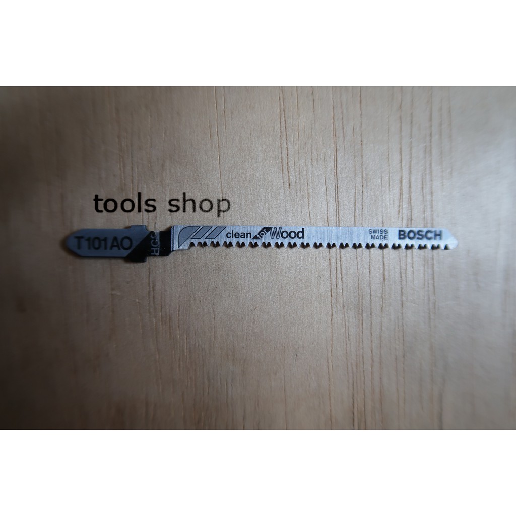BOSCH Jigsaw Blade T101AO / Pisau Jigsaw Bosch Clean For Wood