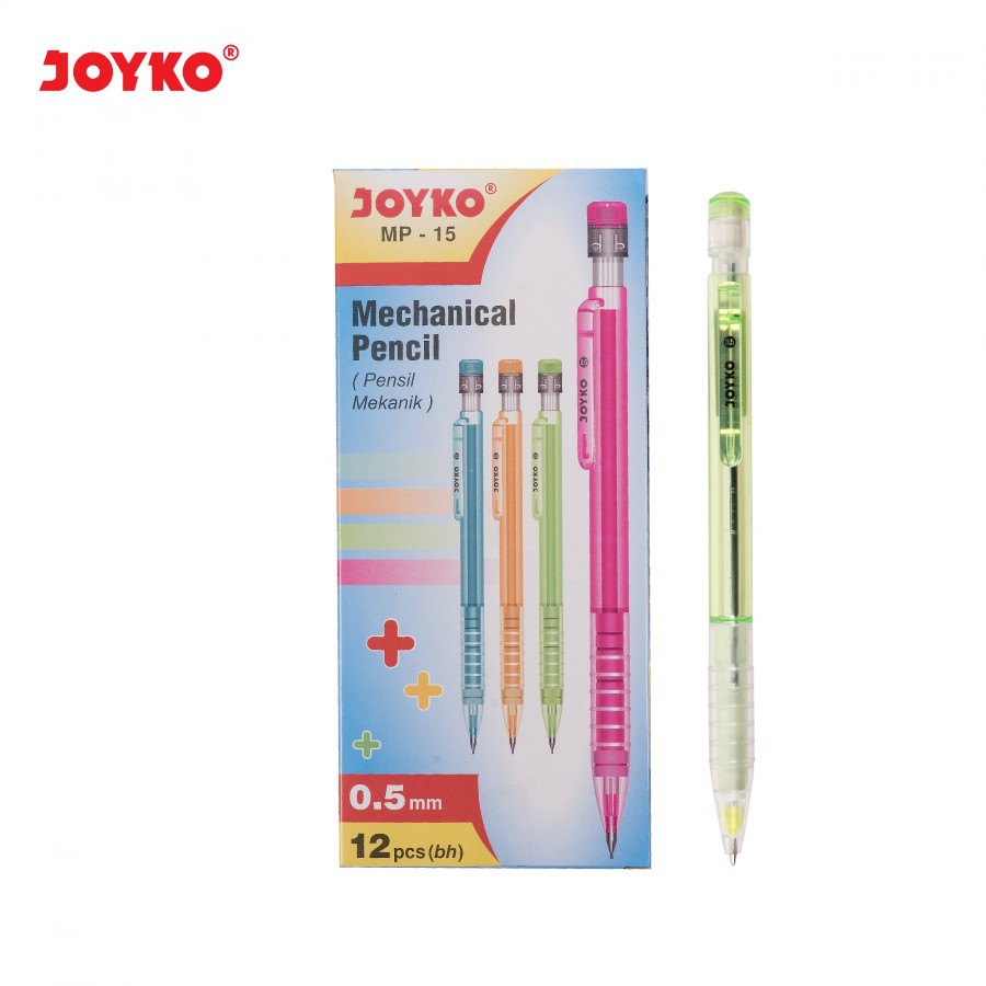 

Pensil Mekanik Joyko MP-15 / 0.5 mm Mechanical Pencil