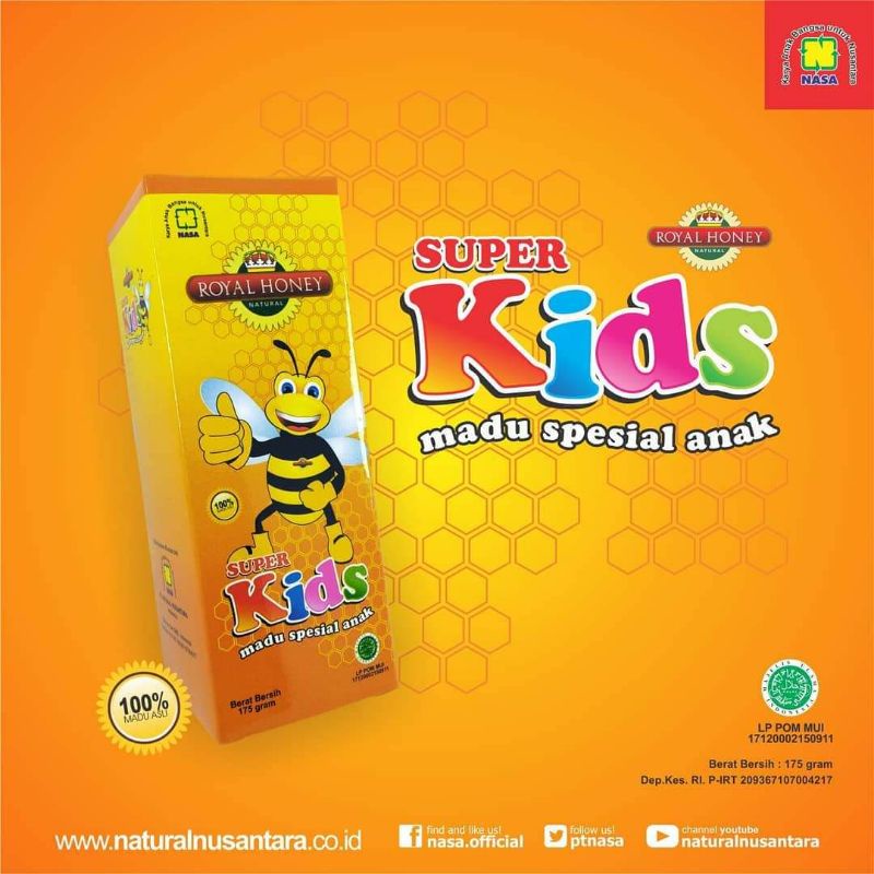

Natural Honey Super Kids
