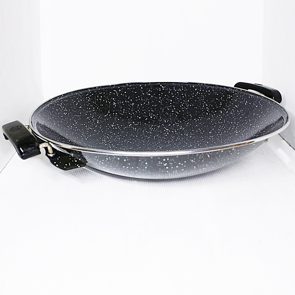 Maspion Royal Marble Wajan Kesehatan Enamel - 40 cm