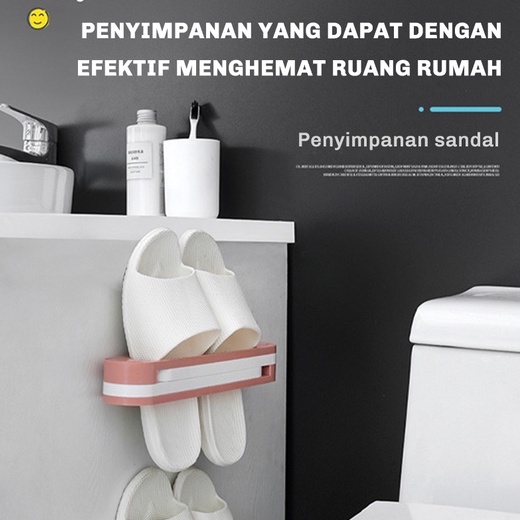 Rak sepatu / Sandal lipat serbaguna