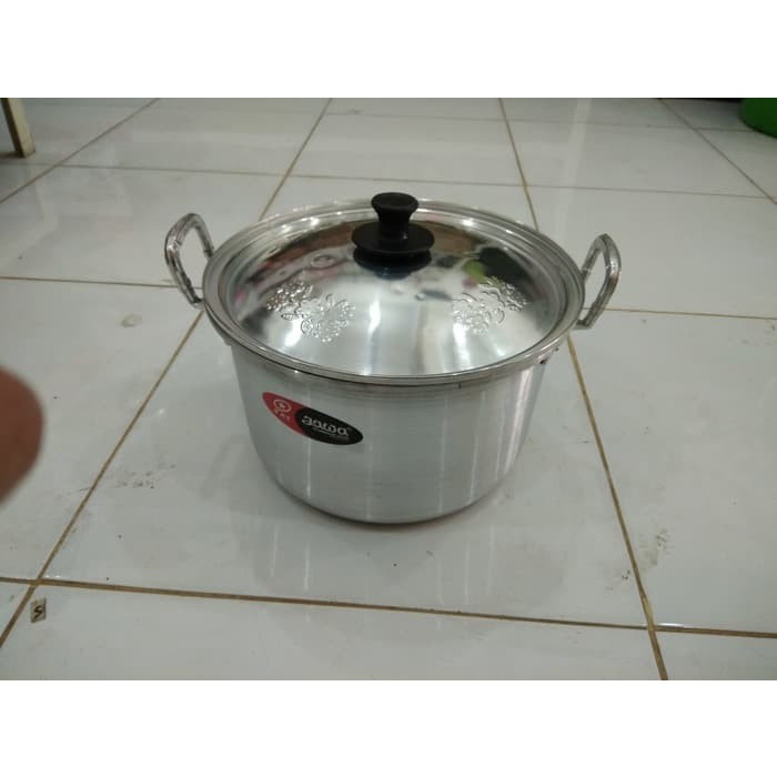 Panci TL Jawa 24 Aluminium Jawa Tanpa Langseng Kukusan
