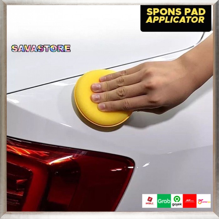 APPLICATOR PAD BUSA POLES WAX SPONGE TEBAL BERKUALITAS