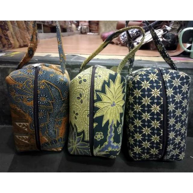 Dompet Kosmetik Batik Kembung