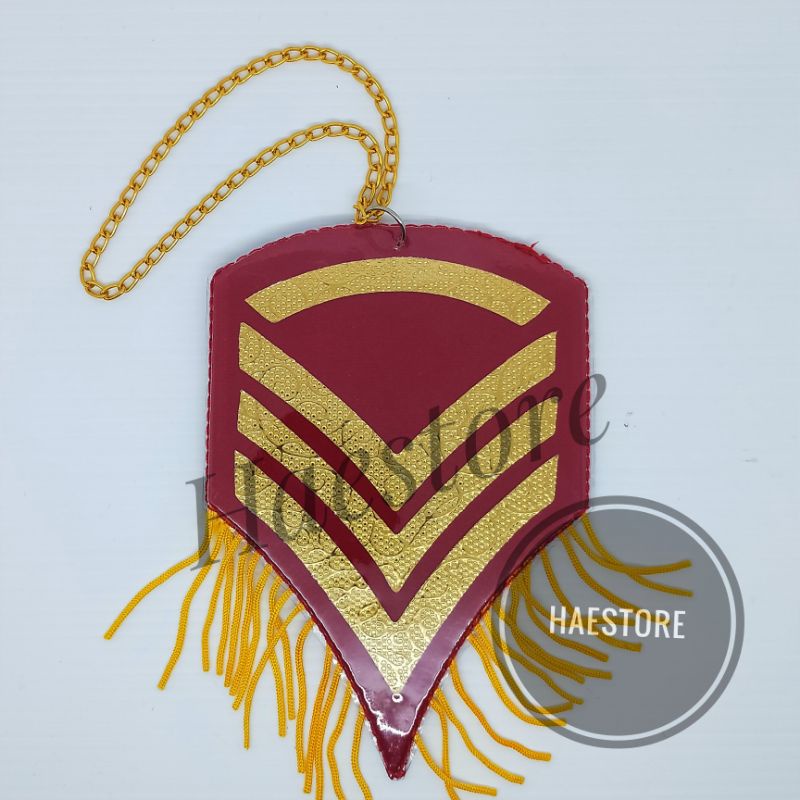 Gantungan Sevron Sefron Akpol Rumbai Aksesoris Kaca Dalam Mobil