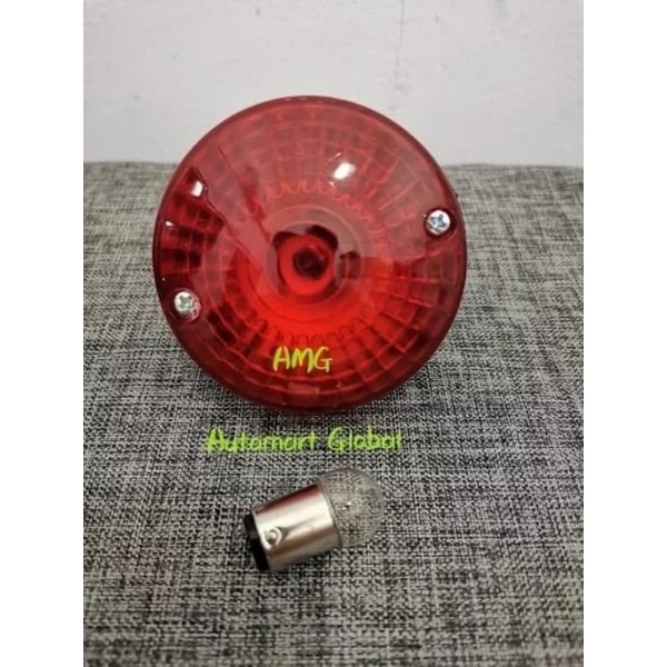 lampu stop lamp jimny kodok jangkrik kotrik lj80 plus bohlam 1pc