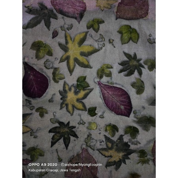 Katun Sutra Ecoprint