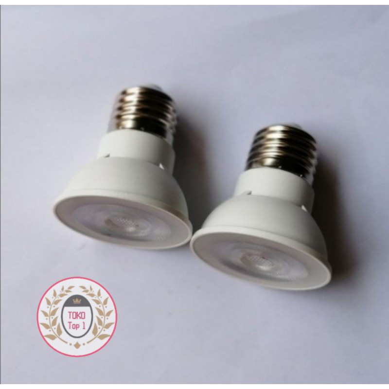 LAMPU HALOGEN SPOTLIGHT LED 6WATT FITTING E27 6 WATT COB SOROT 6W LAMPU SPOT LIGHT TUSUK 6 W E 27