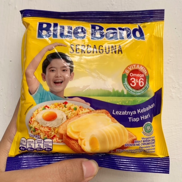 

Blueband Serbaguna 200gr /Blue band sachet serbaguna 200gr