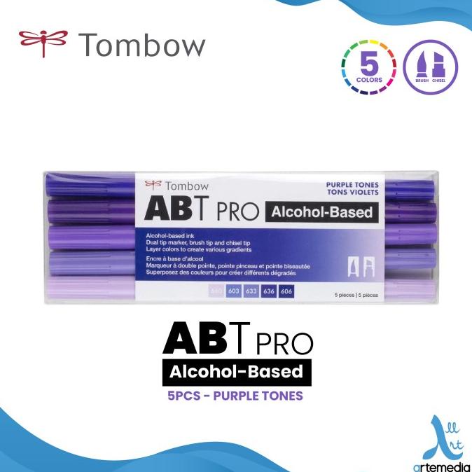 

[[COD]] Brush Pen Tombow ABT PRO Purple Tones Dual Marker SALE Kode 620