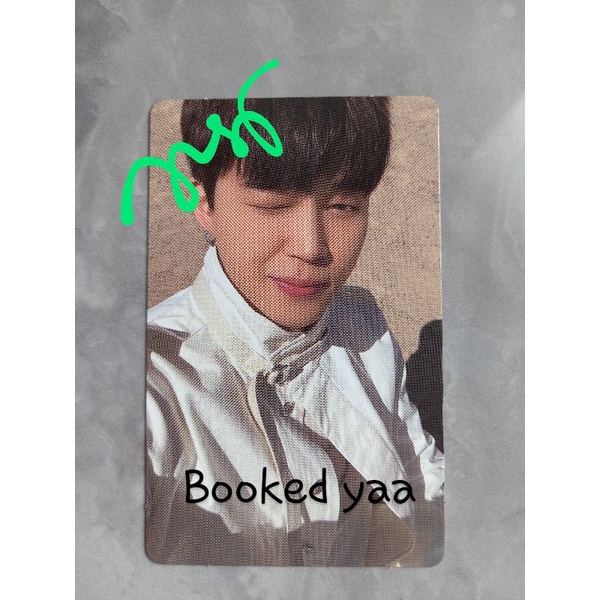 Rpc Photocard POB Proof Jimin